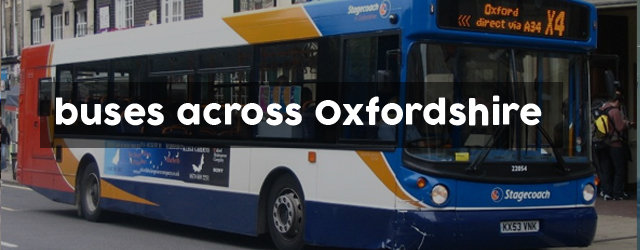 buses across Oxfordshire